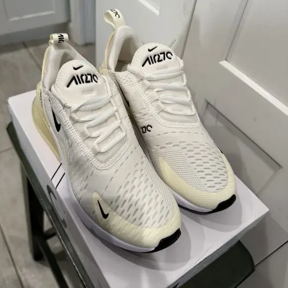 New Nike Air Max 270 "Coconut Milk" Size 8 AH6789-124 - Picture 4 of 6